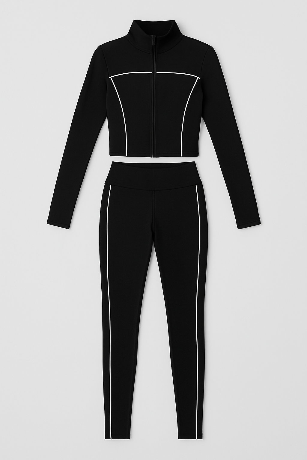 EMBODIK Flow Set 2 Piece (Jacket + Legging) Night Black