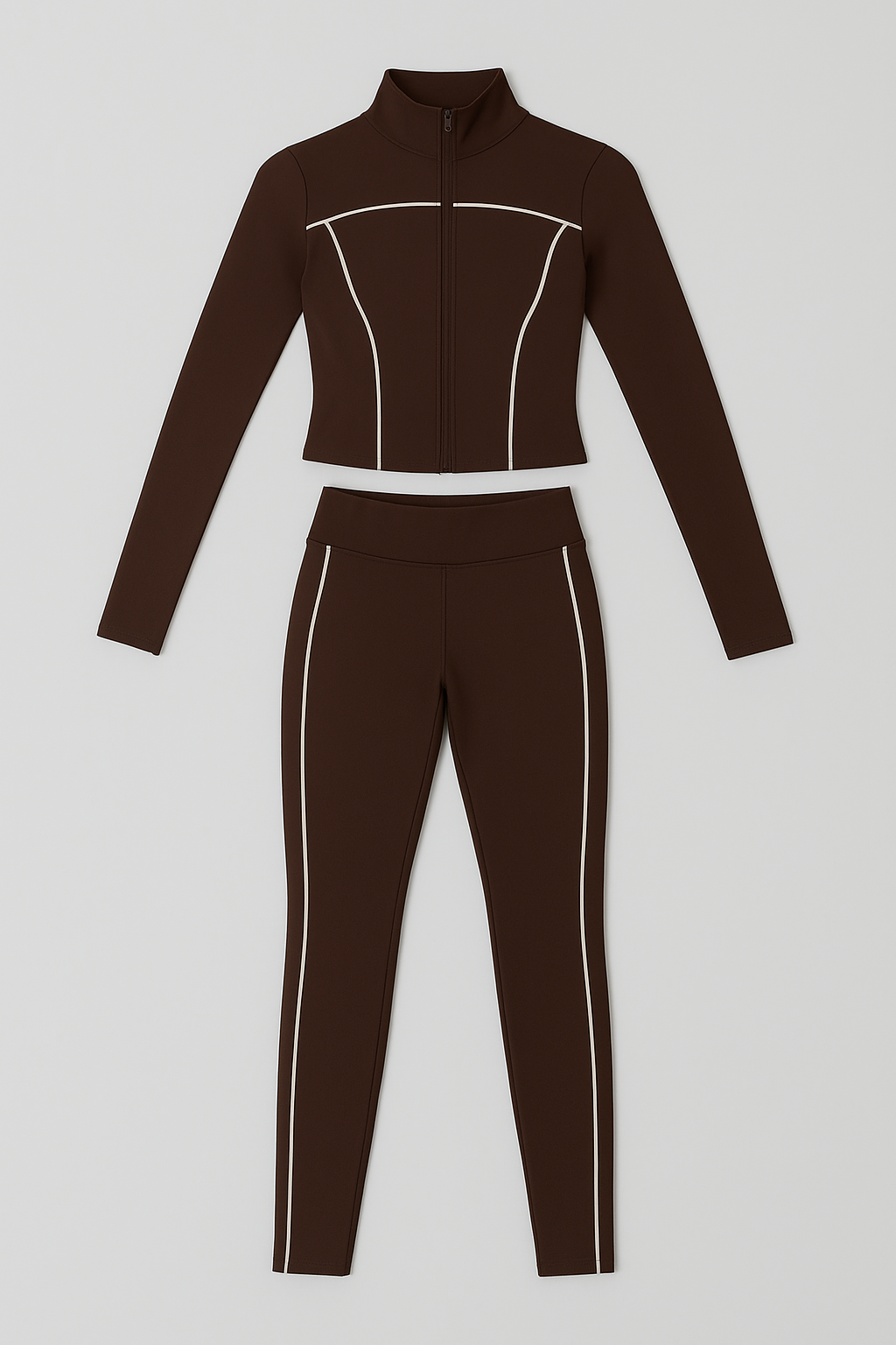 EMBODIK Flow Set 2 Piece (Jacket + Legging) Rooted Brown