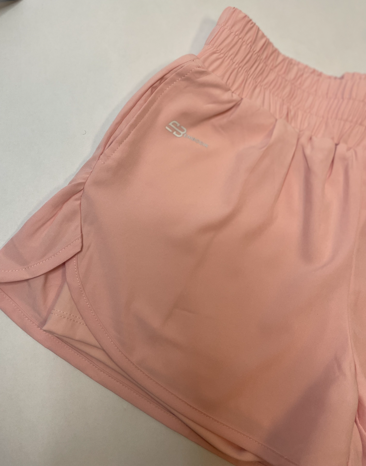 Peachy Pink Casual Shorts